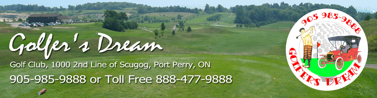 Golfer's Dream Golf Club in Port Perry Ontario Canada